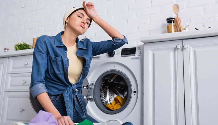 علت کار نکردن ماشین لباسشویی بعد از آبگیری