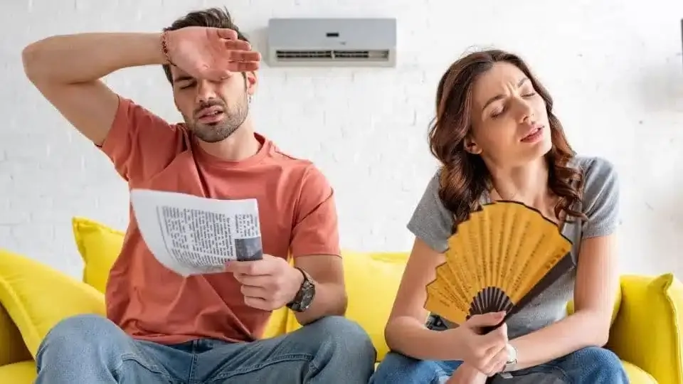 علت باد گرم زدن کولر گازی