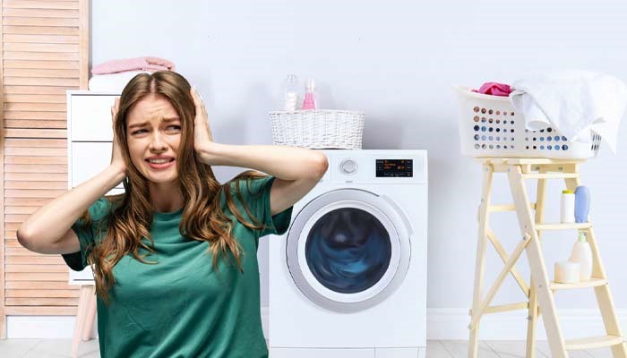 علت صدا دادن ماشین لباسشویی در دور تند