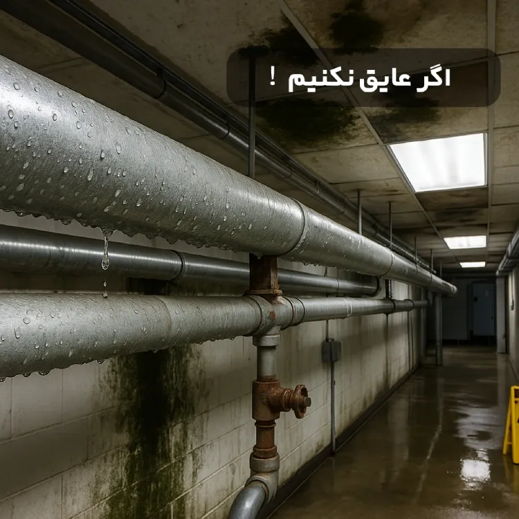 عایق کاری لوله های تاسیسات