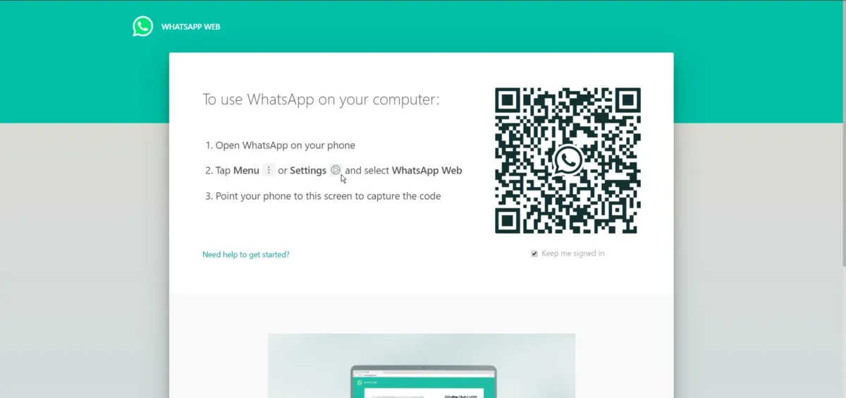 واتساپ وب whatsapp web