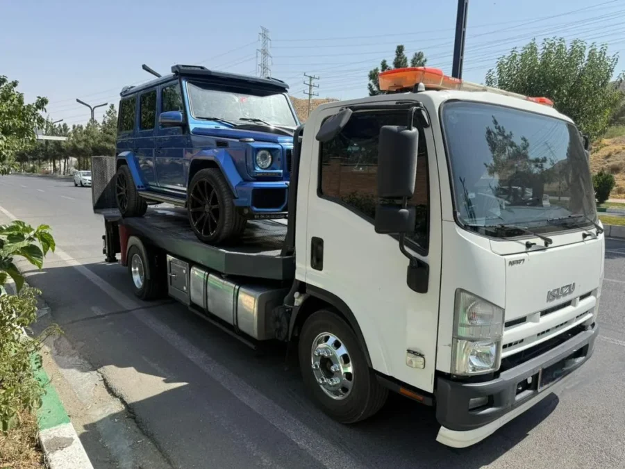 در خیابان متوقف شده‌اید؟ یدک کش تهران ۲۴ ساعته