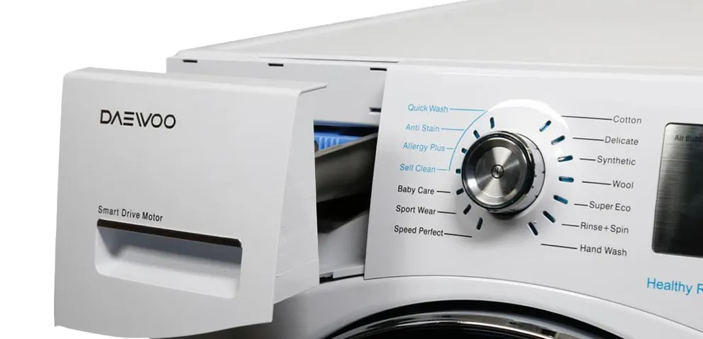 ماشین لباسشویی دوو 8 کیلویی گیربکسی