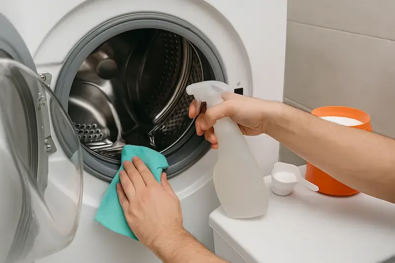 چگونه ماشین لباسشویی پاکشوما را جرم‌ گیری کنیم