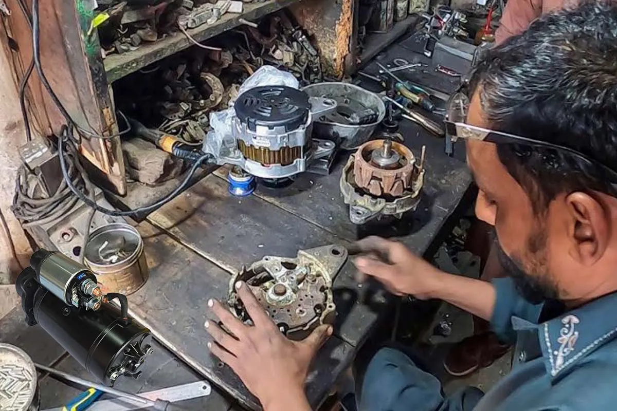 تعمیرکار استارت و دینام ماشین سنگین