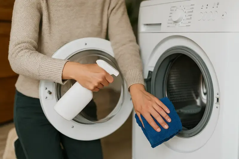 چگونه ماشین لباسشویی پاکشوما را جرم‌ گیری کنیم