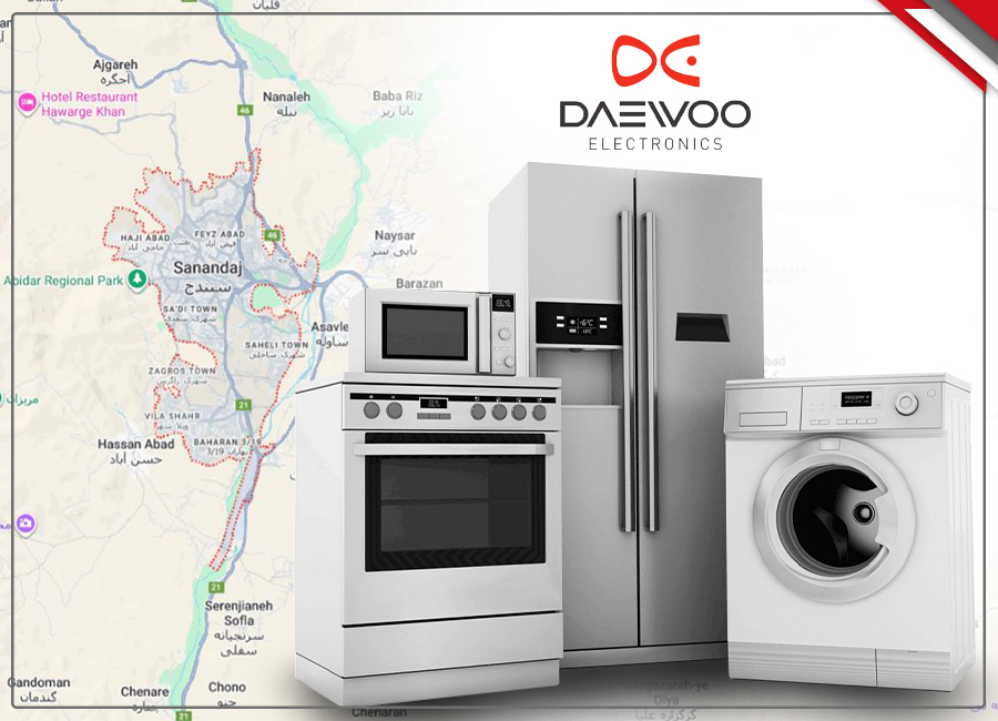 لیست نمایندگی های مجاز دوو در سنندج + شماره