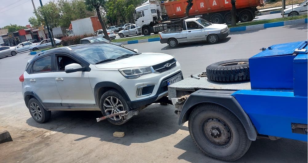 امداد خودرو اتوبان ساوه همدان