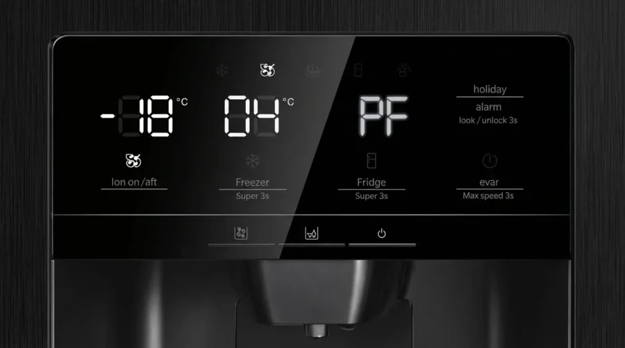 ارور PF یخچال جنرال الکتریک