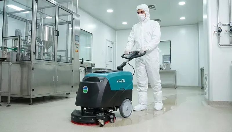 نقش اسکرابر در نظافت محیط های صنعتی