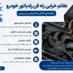علائم خرابی رله فن رادیاتور خودرو