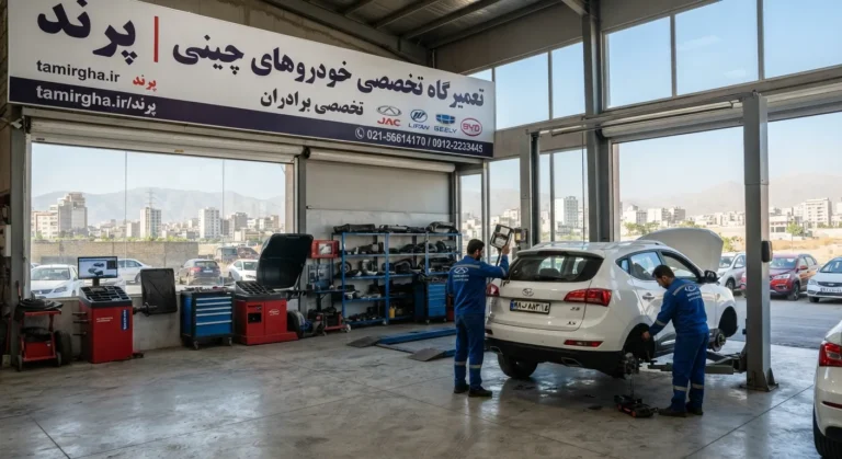 تعمیرگاه خودرو چینی در پرند