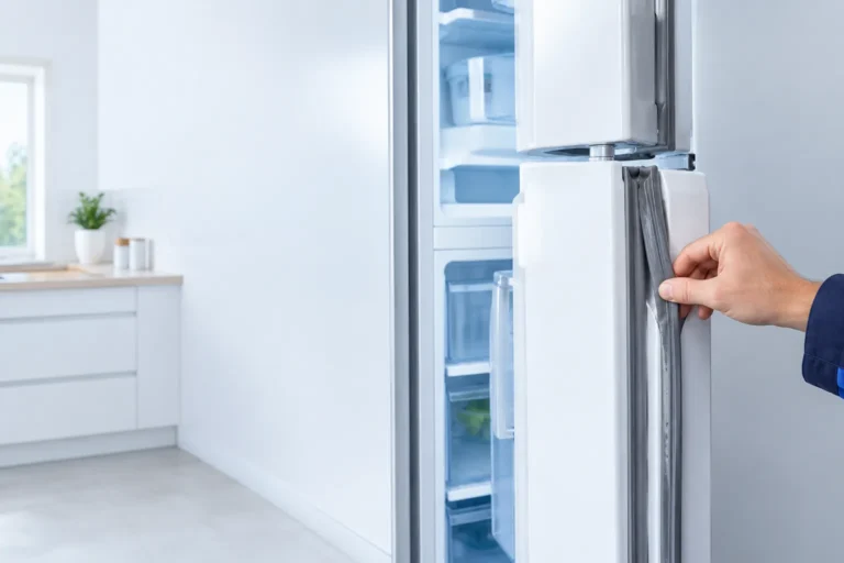 چرا درب یخچال فریزر درست بسته نمیشود؟
